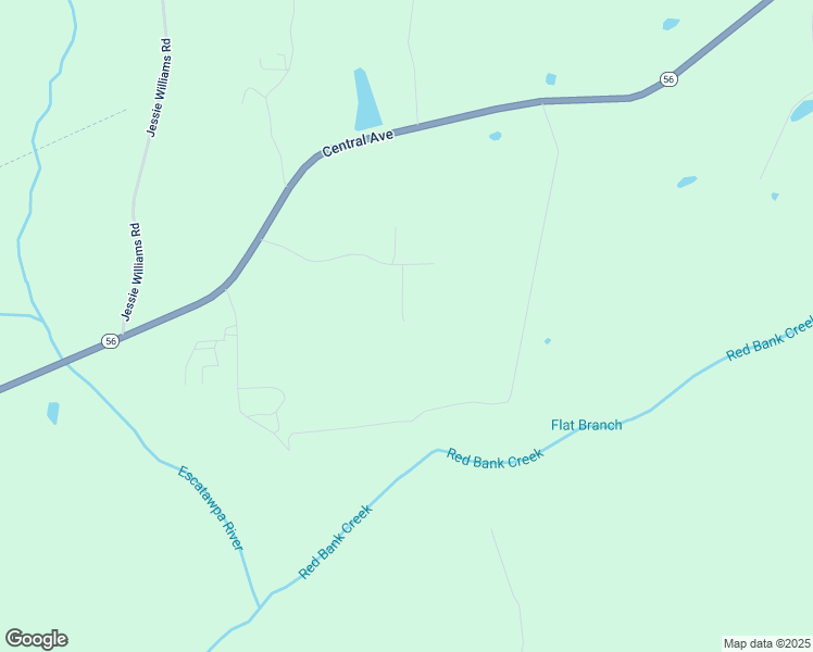 map of restaurants, bars, coffee shops, grocery stores, and more near 352 Dogwood Road in Chatom