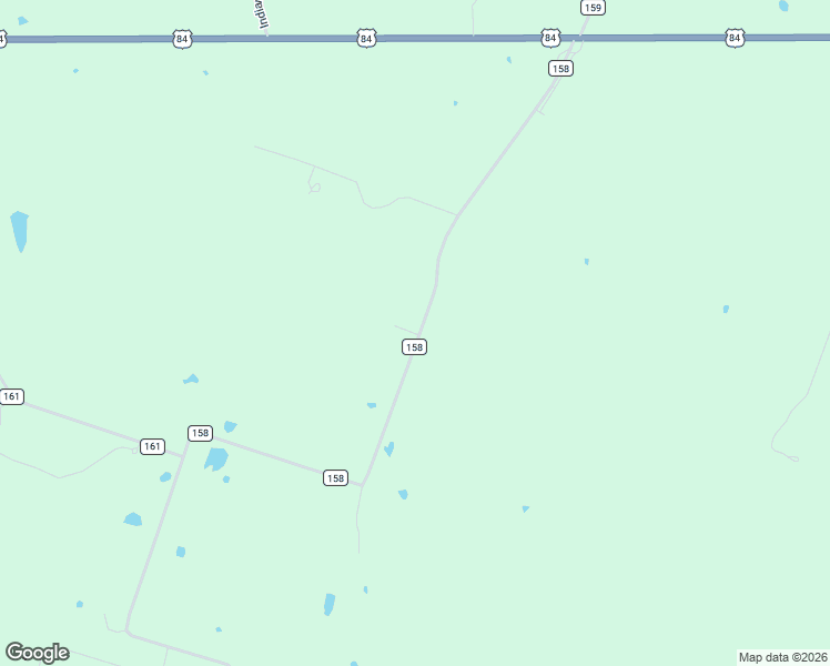 map of restaurants, bars, coffee shops, grocery stores, and more near 880 County Road 158 in Evant