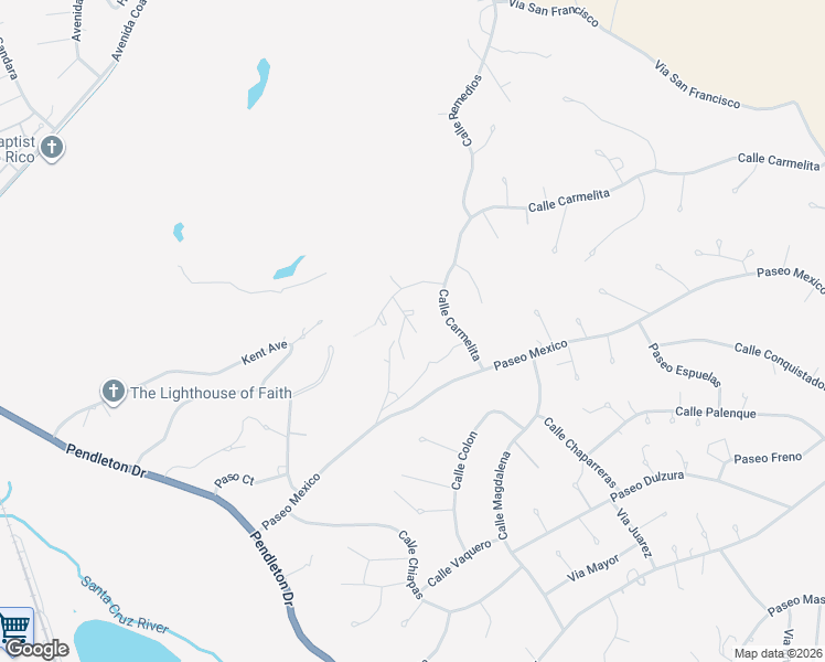 map of restaurants, bars, coffee shops, grocery stores, and more near 1125 Hoyos Court in Rio Rico