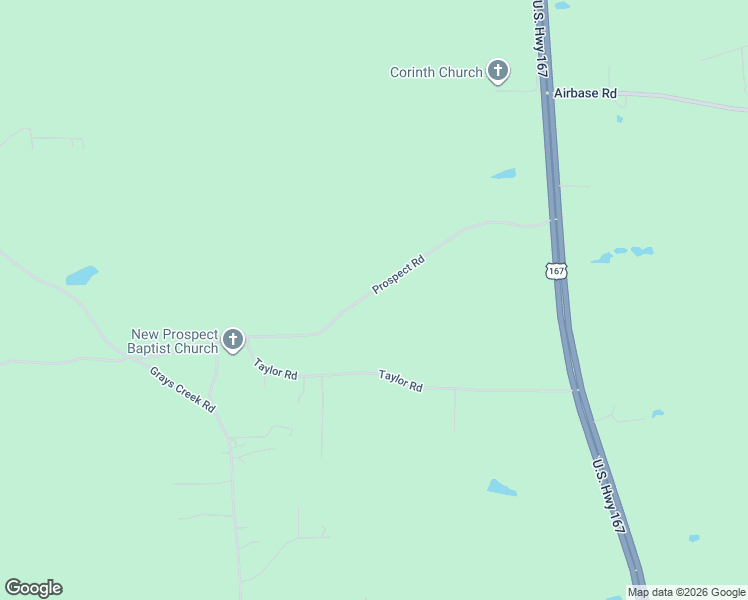 map of restaurants, bars, coffee shops, grocery stores, and more near 258-498 Prospect Road in Dry Prong