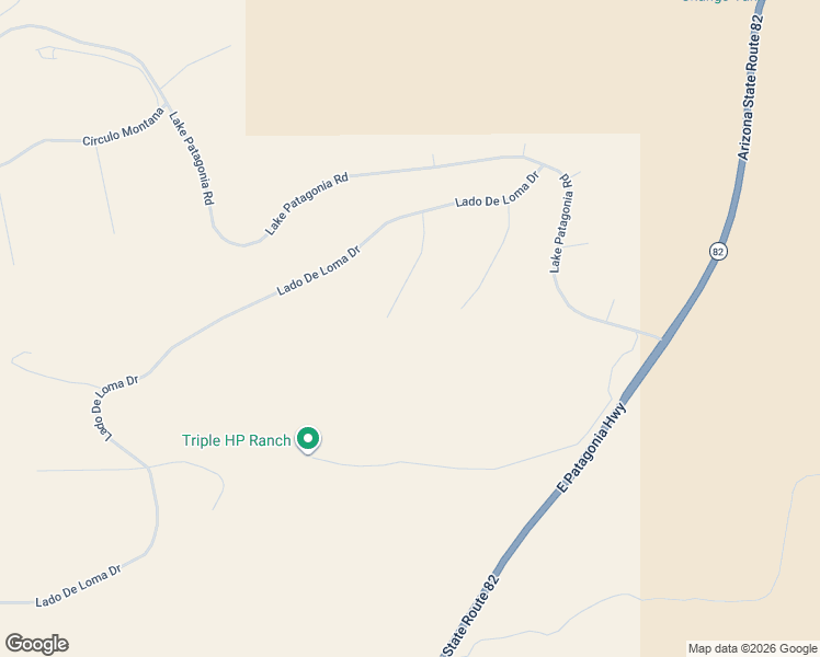 map of restaurants, bars, coffee shops, grocery stores, and more near 17 Ranchero Court in Patagonia