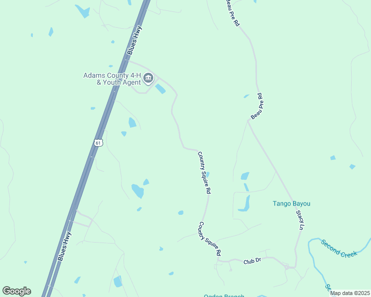 map of restaurants, bars, coffee shops, grocery stores, and more near Country Squire Road in Adams County