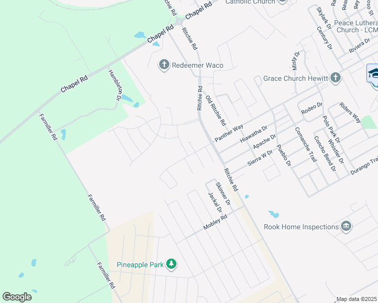 map of restaurants, bars, coffee shops, grocery stores, and more near 2324 Paddington Way in Lorena