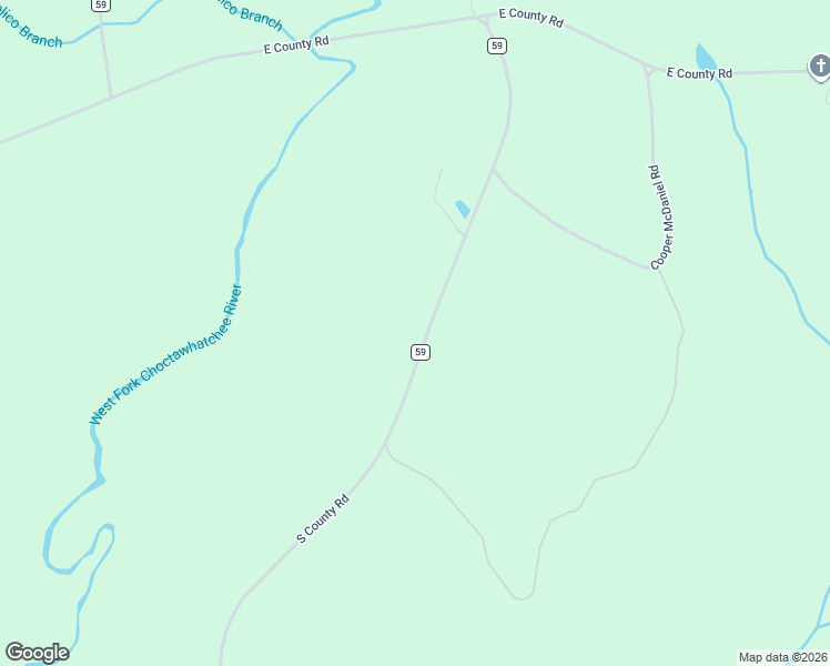 map of restaurants, bars, coffee shops, grocery stores, and more near 776 County Road 59 in Ozark