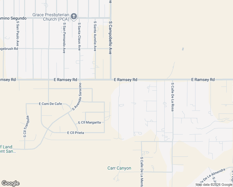 map of restaurants, bars, coffee shops, grocery stores, and more near 5696 South Wild Rose Road in Hereford