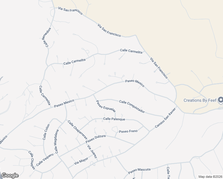 map of restaurants, bars, coffee shops, grocery stores, and more near 190 Calle Conquistador in Rio Rico