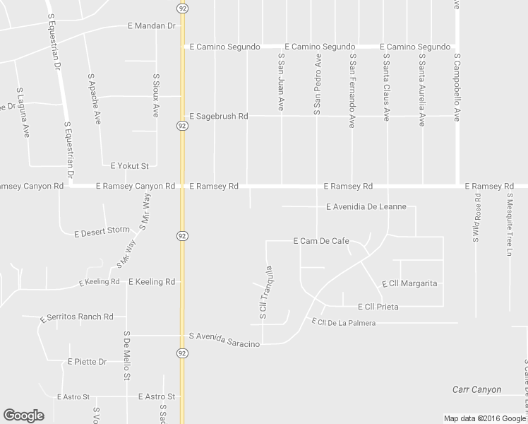 map of restaurants, bars, coffee shops, grocery stores, and more near 4200 East Ramsey Road in Hereford