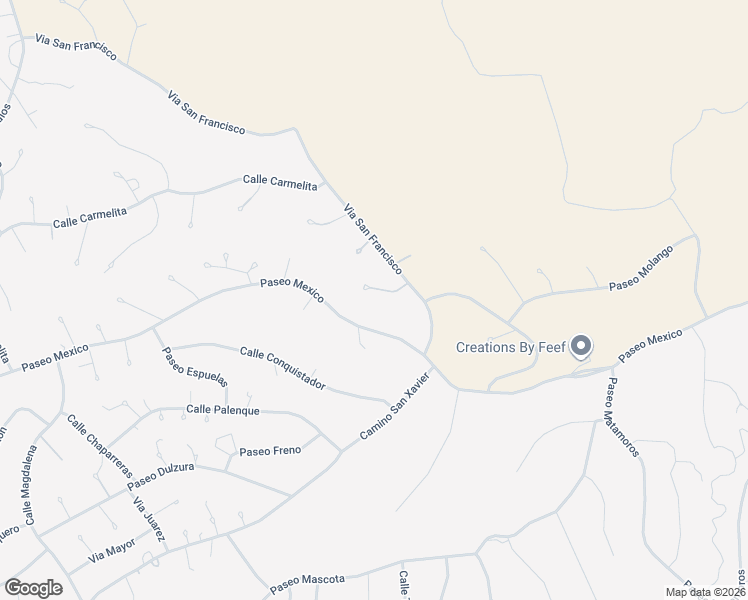 map of restaurants, bars, coffee shops, grocery stores, and more near 144 Paseo Mexico in Rio Rico