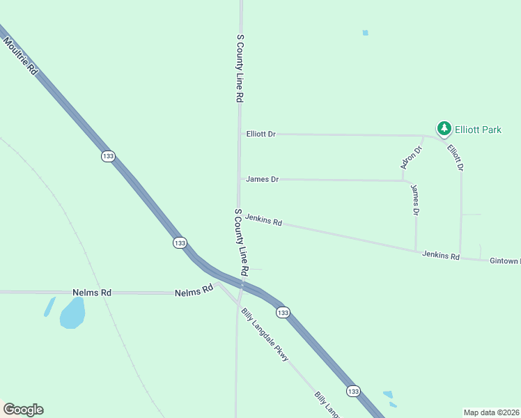 map of restaurants, bars, coffee shops, grocery stores, and more near 5910 Jenkins Road in Albany