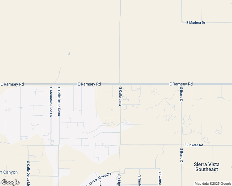 map of restaurants, bars, coffee shops, grocery stores, and more near 5607 South Calle De Leon in Hereford