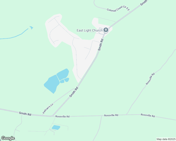 map of restaurants, bars, coffee shops, grocery stores, and more near 4552 Smith Road in Townsend