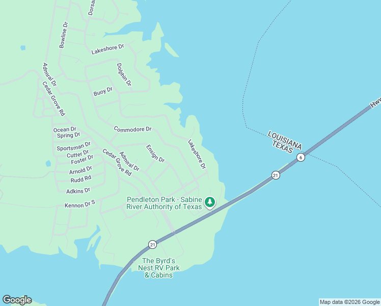 map of restaurants, bars, coffee shops, grocery stores, and more near 287 Lakeshore Drive in Hemphill