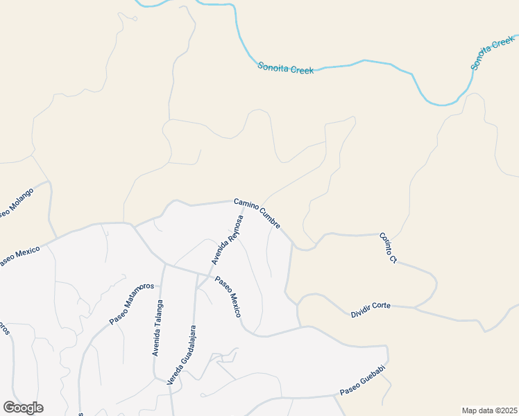 map of restaurants, bars, coffee shops, grocery stores, and more near 225 Camino Cumbre in Rio Rico