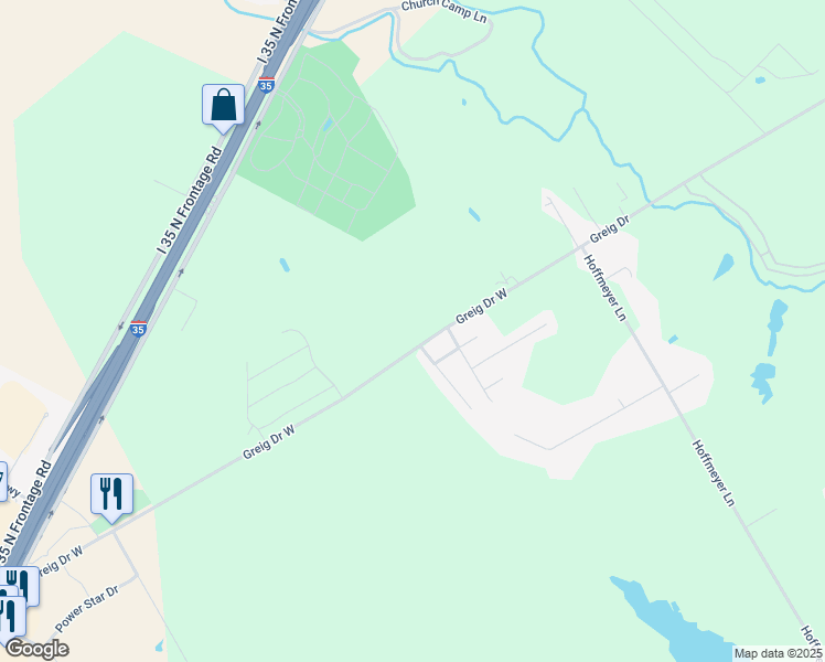 map of restaurants, bars, coffee shops, grocery stores, and more near 2356 Greig Drive West in Robinson