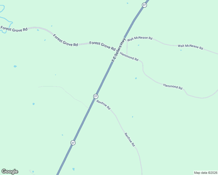 map of restaurants, bars, coffee shops, grocery stores, and more near 1750 Mississippi 27 in Jayess