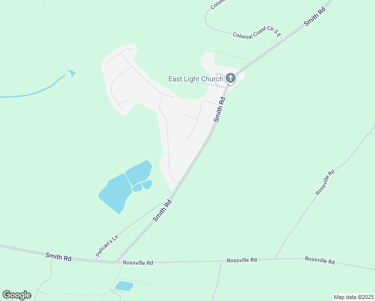 map of restaurants, bars, coffee shops, grocery stores, and more near 4552 Smith Road in Townsend