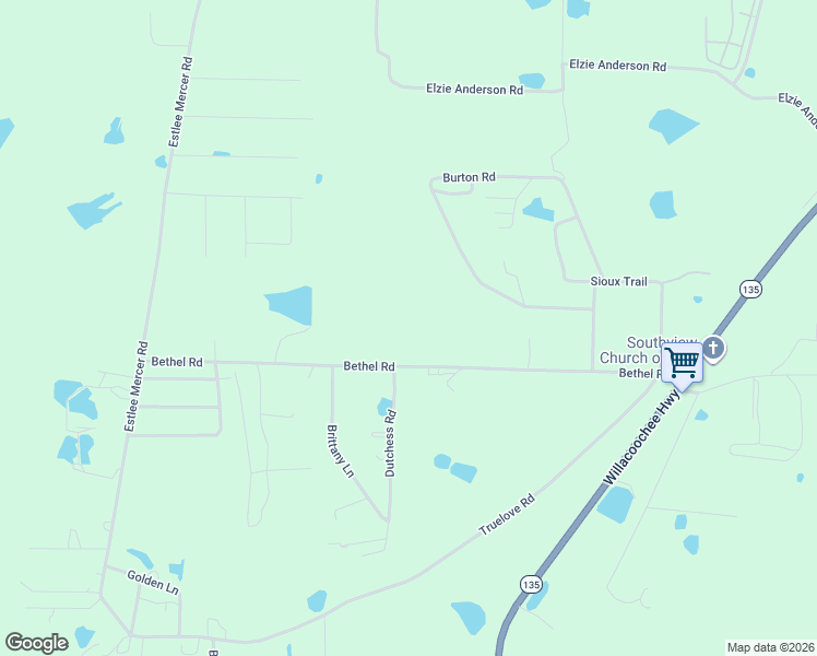 map of restaurants, bars, coffee shops, grocery stores, and more near 171 Arrowhead Lane in Douglas