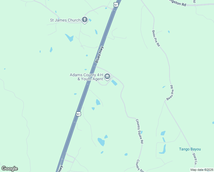 map of restaurants, bars, coffee shops, grocery stores, and more near 28-98 Carriage Lane in Natchez