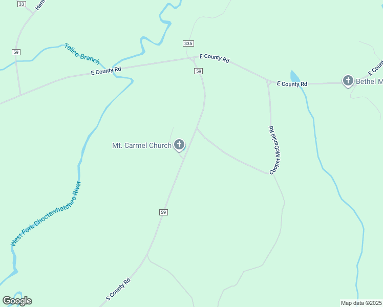 map of restaurants, bars, coffee shops, grocery stores, and more near 439 South County Road in Ozark