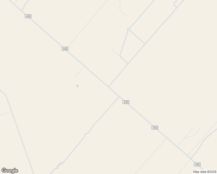 map of restaurants, bars, coffee shops, grocery stores, and more near County Road 420 in Ward County