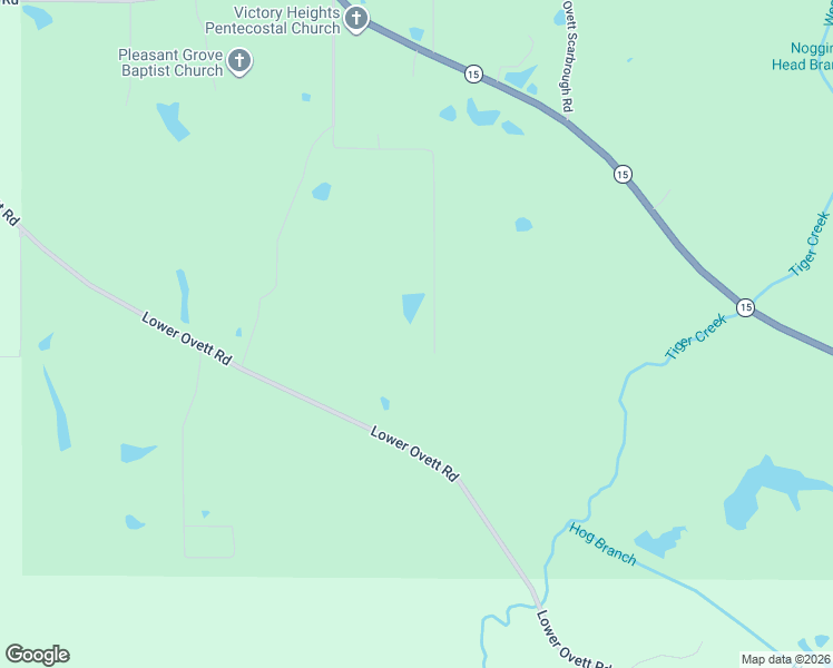 map of restaurants, bars, coffee shops, grocery stores, and more near 201 Watermelon Road in Ovett
