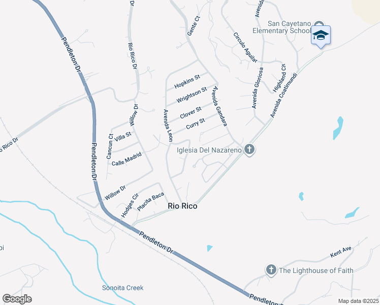 map of restaurants, bars, coffee shops, grocery stores, and more near 1197 Zircon Court in Rio Rico