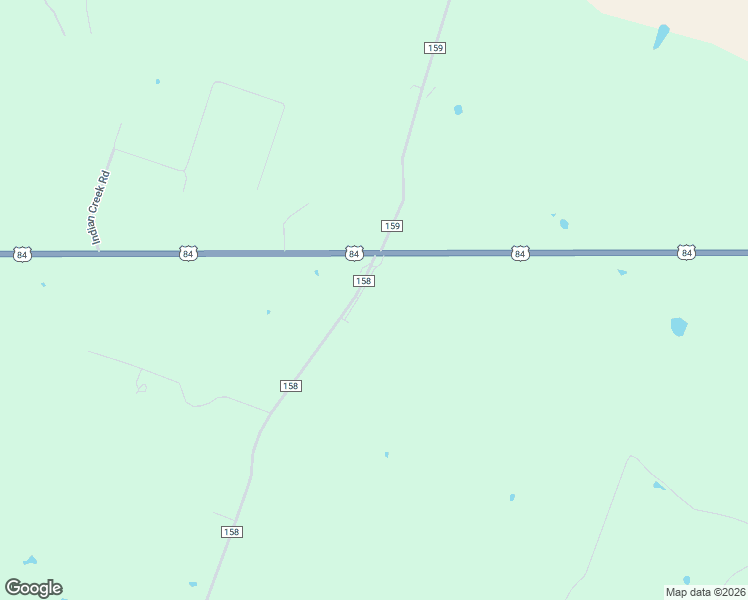 map of restaurants, bars, coffee shops, grocery stores, and more near 145 County Road 158 in Evant