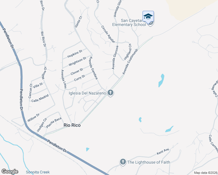 map of restaurants, bars, coffee shops, grocery stores, and more near 43 Avenida Coatimundi in Rio Rico