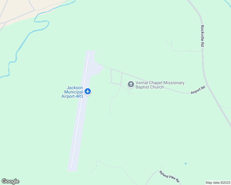 map of restaurants, bars, coffee shops, grocery stores, and more near 152 Vernal Chapel Road in Jackson