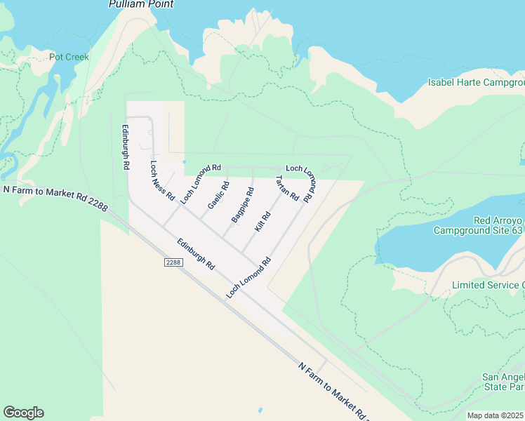 map of restaurants, bars, coffee shops, grocery stores, and more near 101-199 Kilt Rd in San Angelo