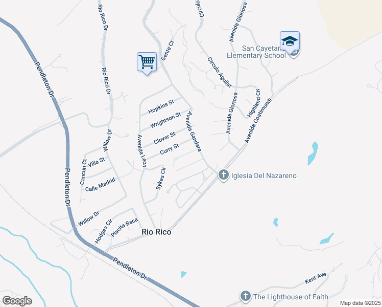 map of restaurants, bars, coffee shops, grocery stores, and more near 1175 Yesal Court in Rio Rico