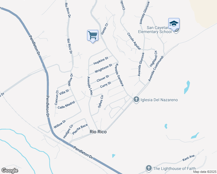 map of restaurants, bars, coffee shops, grocery stores, and more near 417 Curry Street in Rio Rico