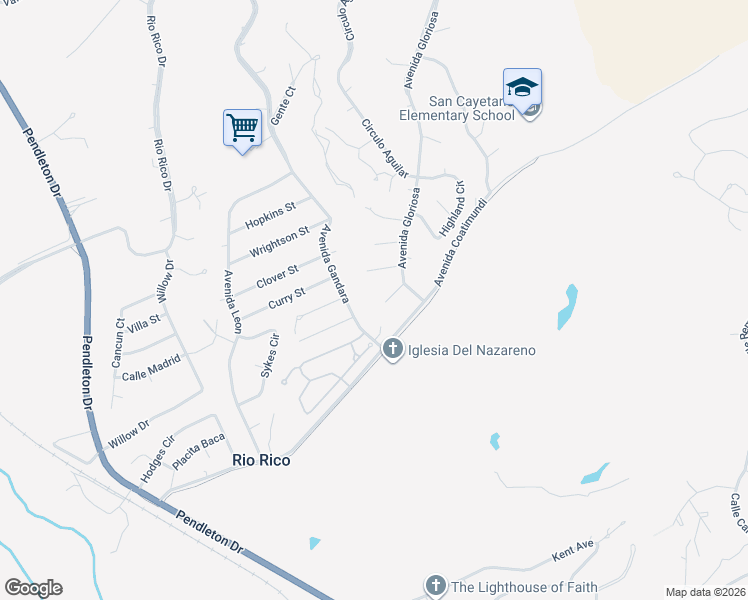 map of restaurants, bars, coffee shops, grocery stores, and more near 1157 Avenida Gandara in Rio Rico