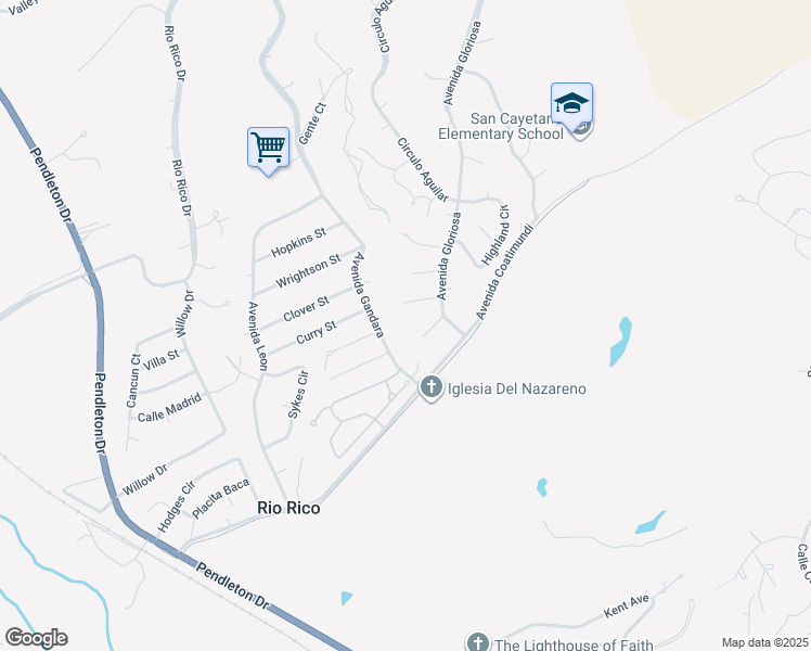 map of restaurants, bars, coffee shops, grocery stores, and more near 1157 Avenida Gandara in Rio Rico