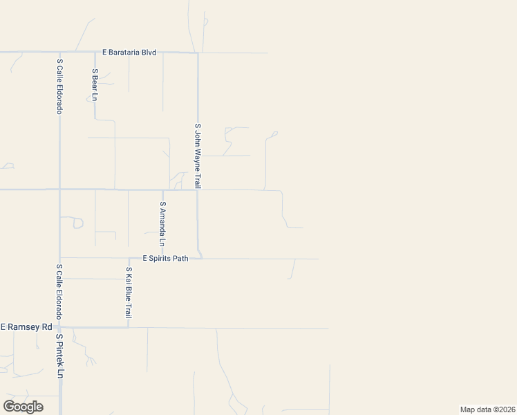 map of restaurants, bars, coffee shops, grocery stores, and more near 9750 East Madera Drive in Sierra Vista