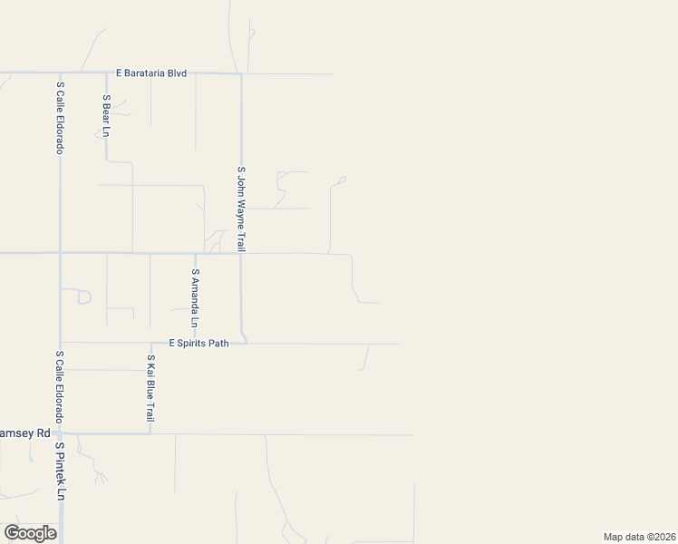 map of restaurants, bars, coffee shops, grocery stores, and more near 9750 East Madera Drive in Sierra Vista