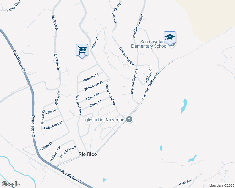 map of restaurants, bars, coffee shops, grocery stores, and more near 475 Sueno Court in Rio Rico