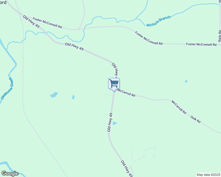 map of restaurants, bars, coffee shops, grocery stores, and more near 10 Marina Drive in Seminary