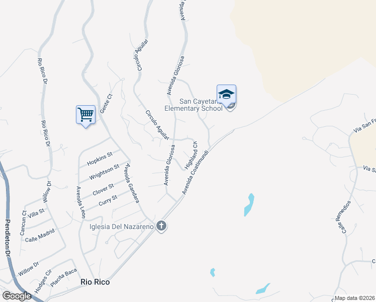 map of restaurants, bars, coffee shops, grocery stores, and more near 80 Highland Circle in Rio Rico