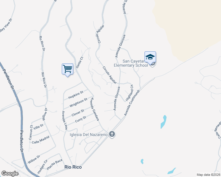 map of restaurants, bars, coffee shops, grocery stores, and more near 453 Chalet Court in Rio Rico