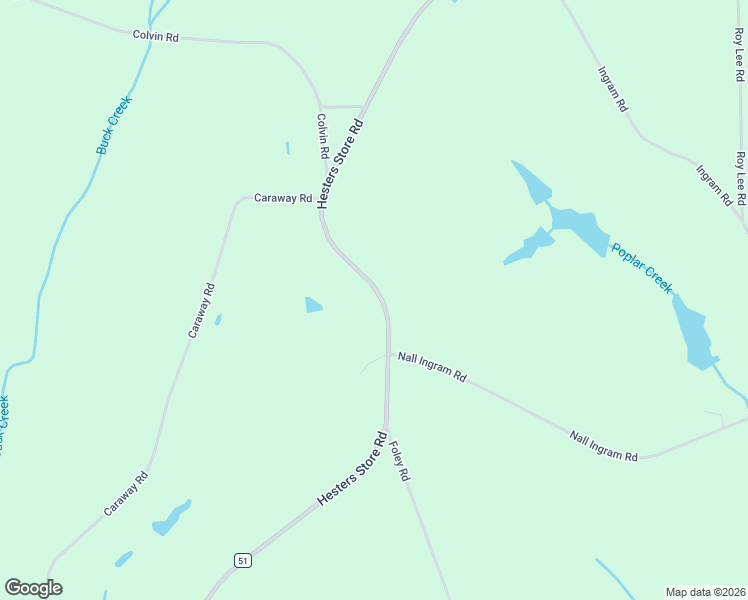 map of restaurants, bars, coffee shops, grocery stores, and more near 34809 Hesters Store Road in Red Level