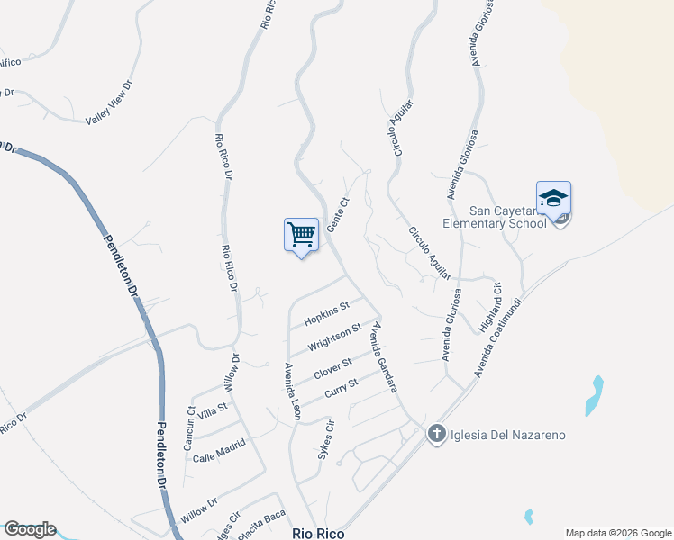 map of restaurants, bars, coffee shops, grocery stores, and more near 1201 Avenida Gandara in Rio Rico