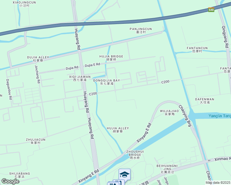 map of restaurants, bars, coffee shops, grocery stores, and more near 699 Jin Mao Lu in Su Zhou Shi