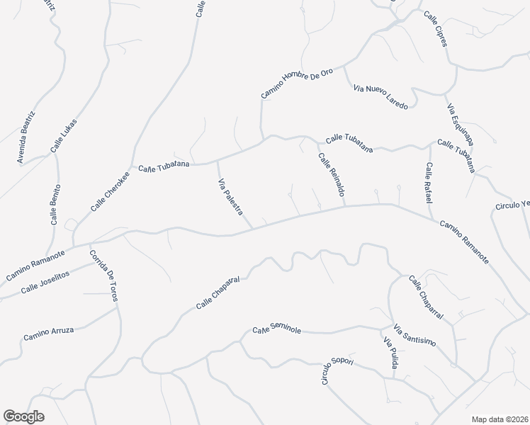 map of restaurants, bars, coffee shops, grocery stores, and more near 1223 Via Palestra in Rio Rico