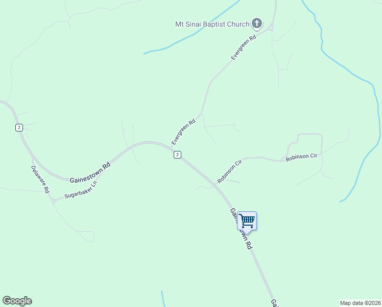 map of restaurants, bars, coffee shops, grocery stores, and more near 14 Evergreen Road in Jackson