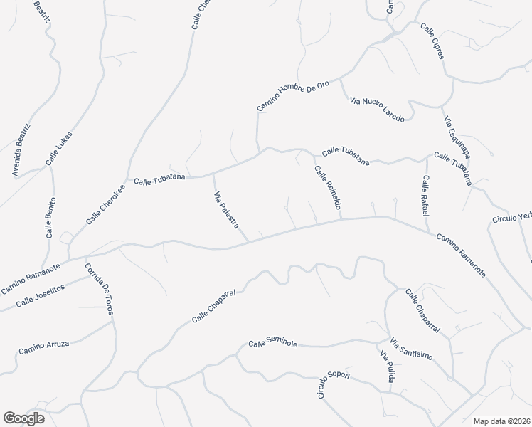 map of restaurants, bars, coffee shops, grocery stores, and more near 1223 Via Palestra in Rio Rico