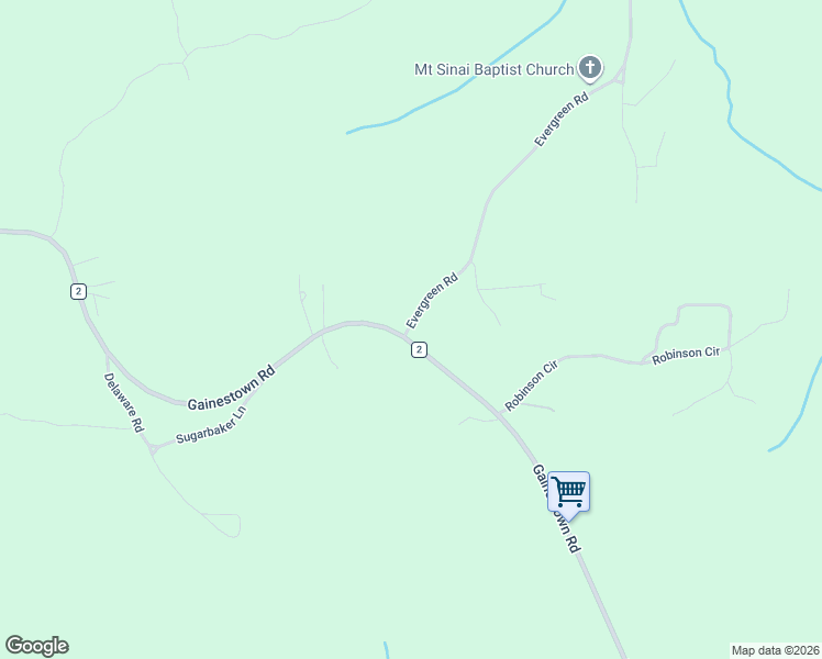 map of restaurants, bars, coffee shops, grocery stores, and more near 14 Evergreen Road in Jackson