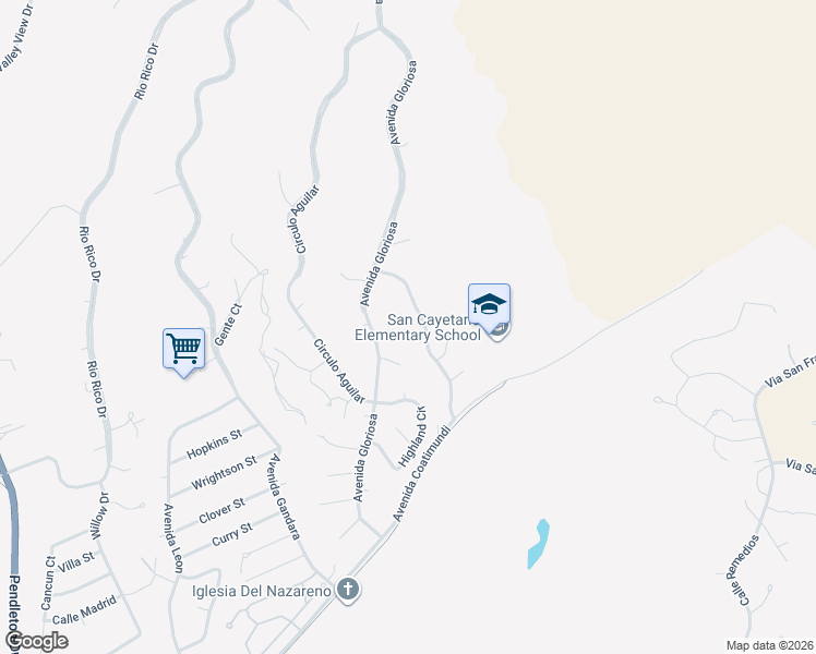map of restaurants, bars, coffee shops, grocery stores, and more near 1222 Yave Court in Rio Rico
