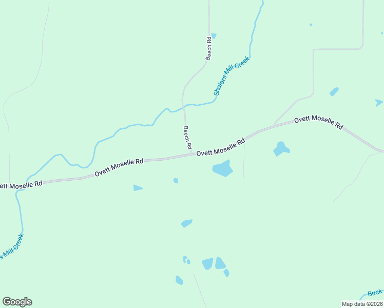 map of restaurants, bars, coffee shops, grocery stores, and more near 2 Beech Road in Ovett