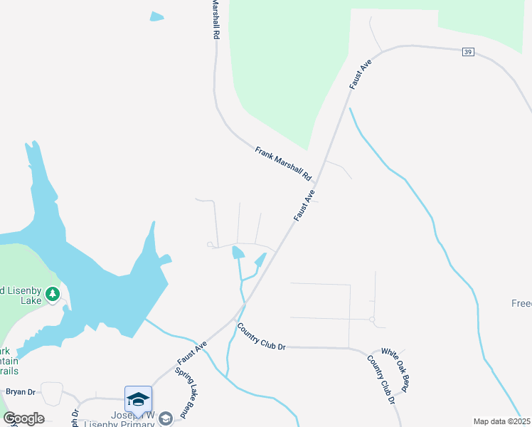 map of restaurants, bars, coffee shops, grocery stores, and more near 258-264 Loch Ridge Lane in Ozark